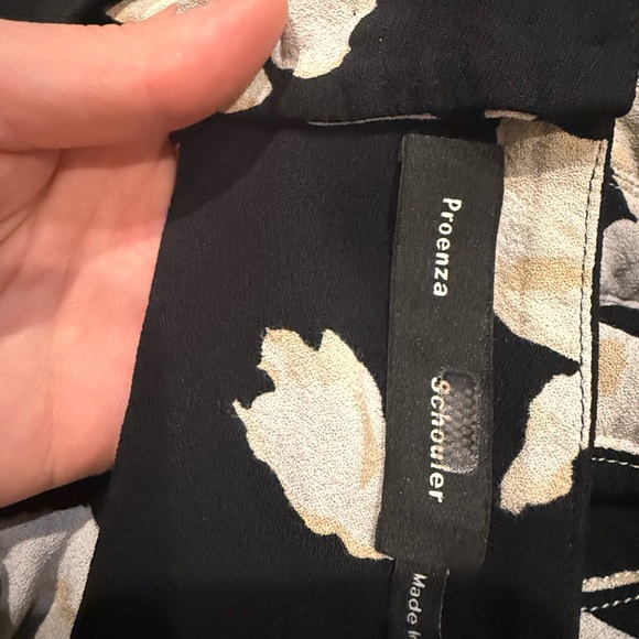 Proenza Schouler Black and Cream Backless Dress size 8 - Picture 5 of 7